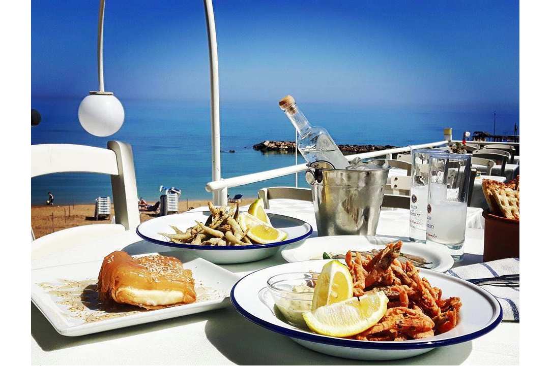 Eating fresh fish right on the beach feels like paradise!