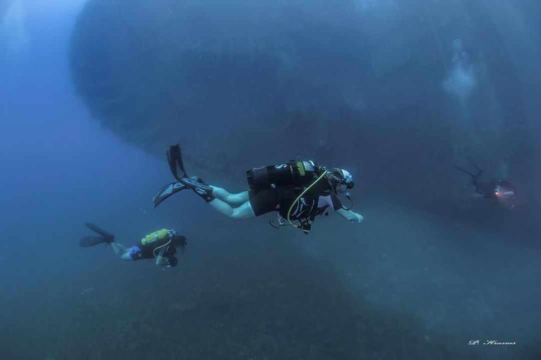 Zenobia wreck dive at Larnaka Cyprus