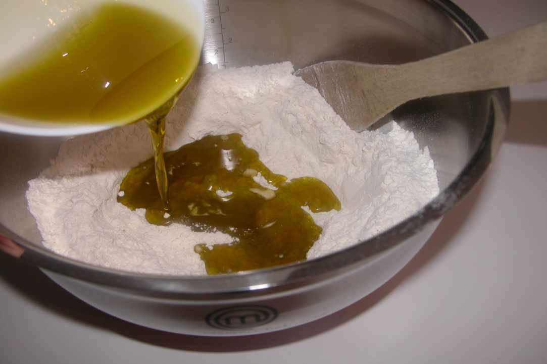 Eliopita-Olive pie (Cypriot Traditional Recipe in mold)