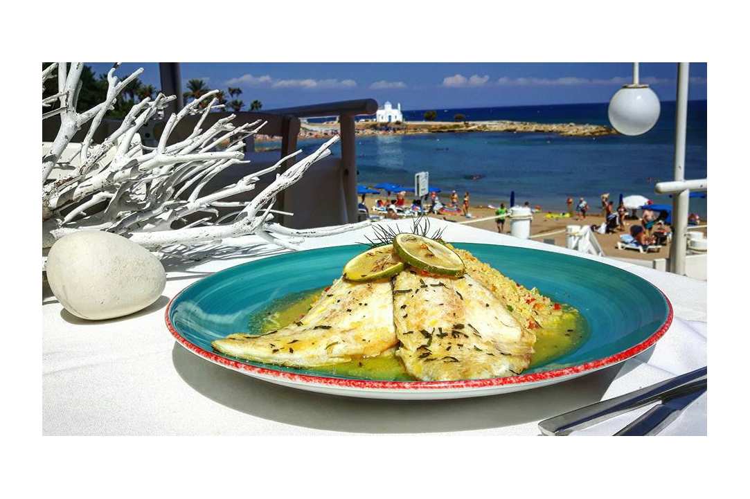 Eating fresh fish right on the beach feels like paradise!