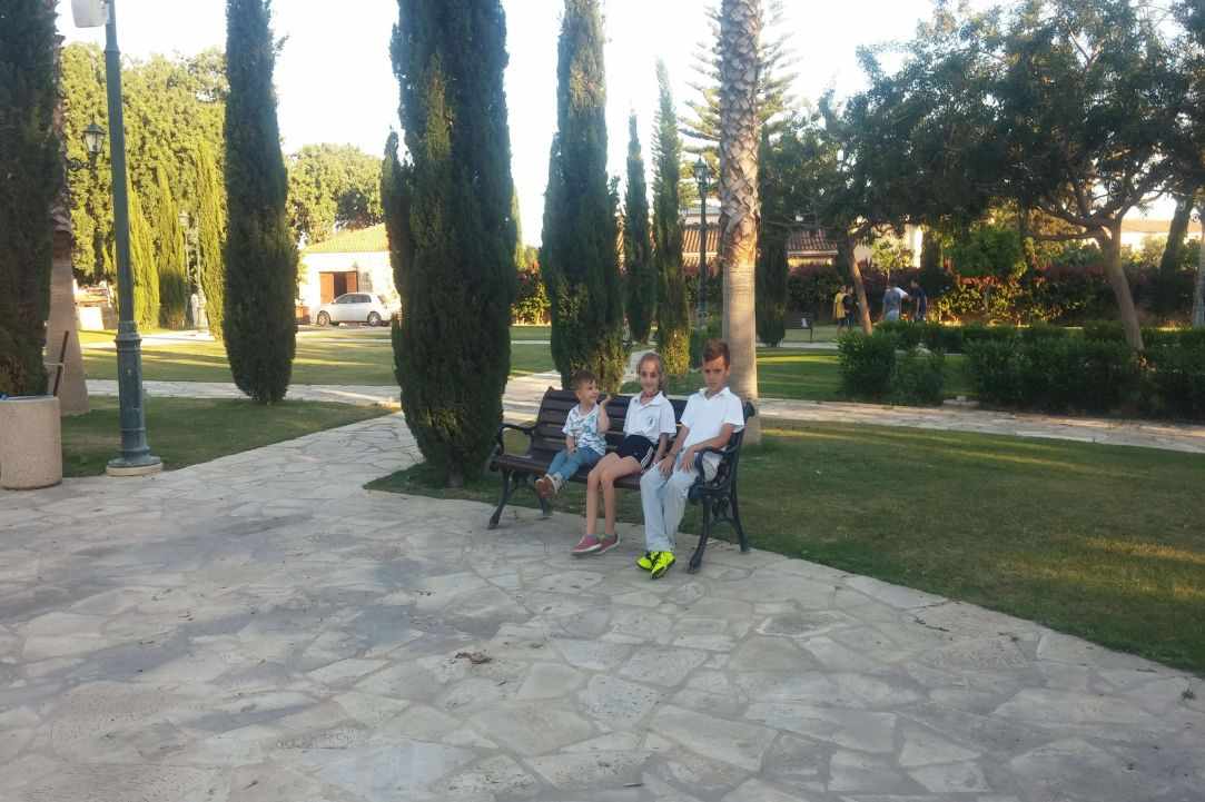 Country park in Kiti Village