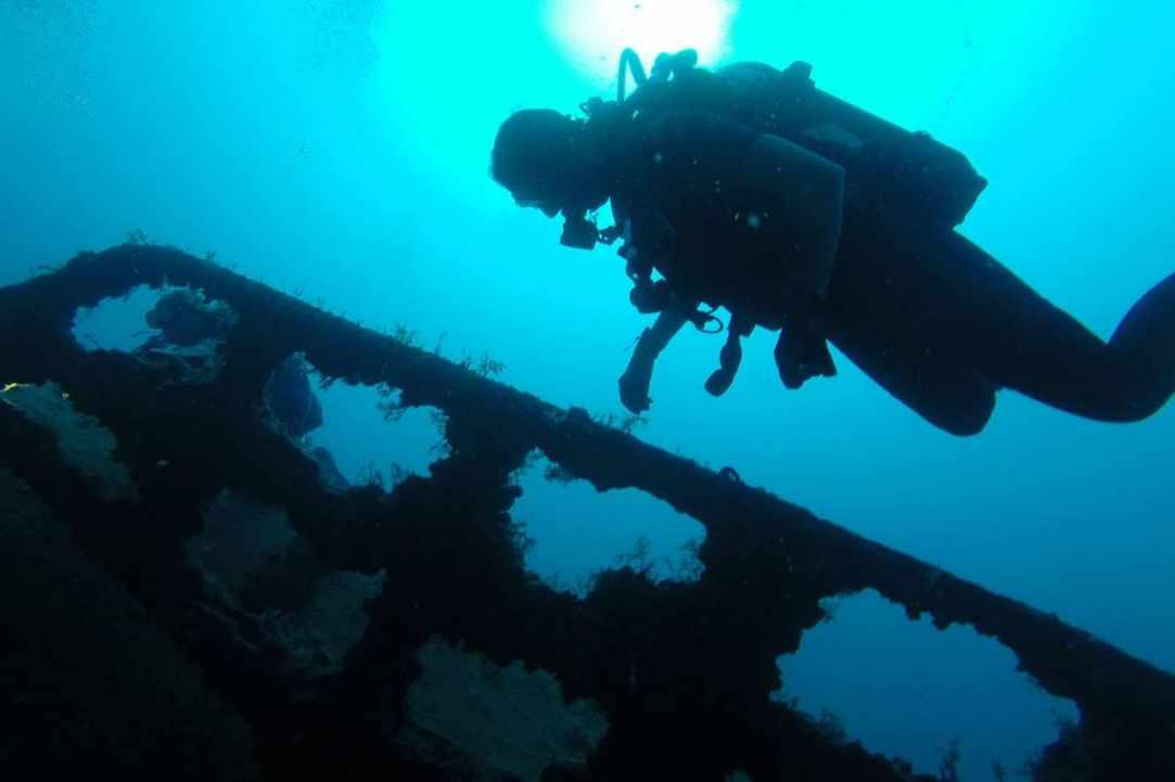 November dive in Cyprus