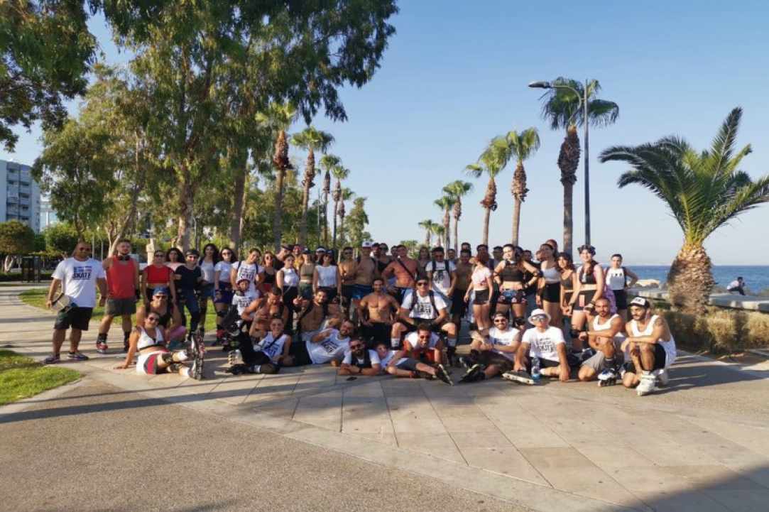 Οι Κύπριοι Roller Skaters  και η μαγεία των Πατινιών