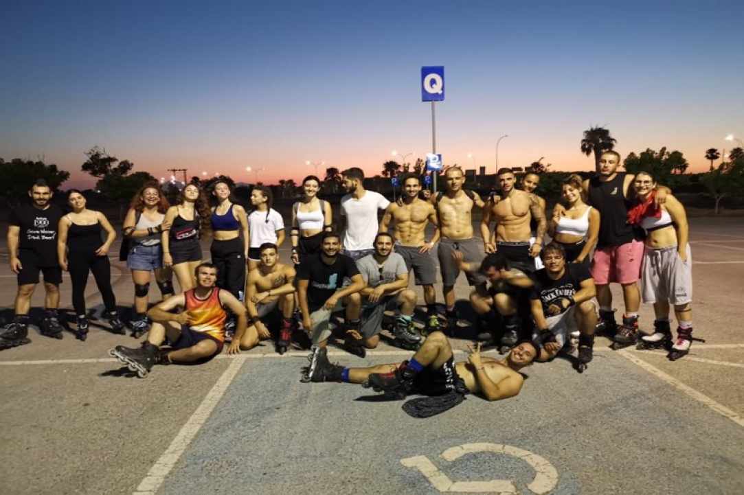 Οι Κύπριοι Roller Skaters  και η μαγεία των Πατινιών