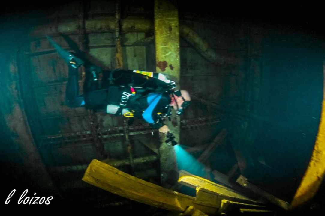 Zenobia wreck dive at Larnaka Cyprus