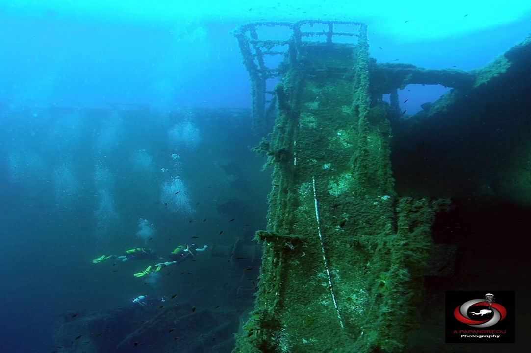 Zenobia wreck dive at Larnaka Cyprus