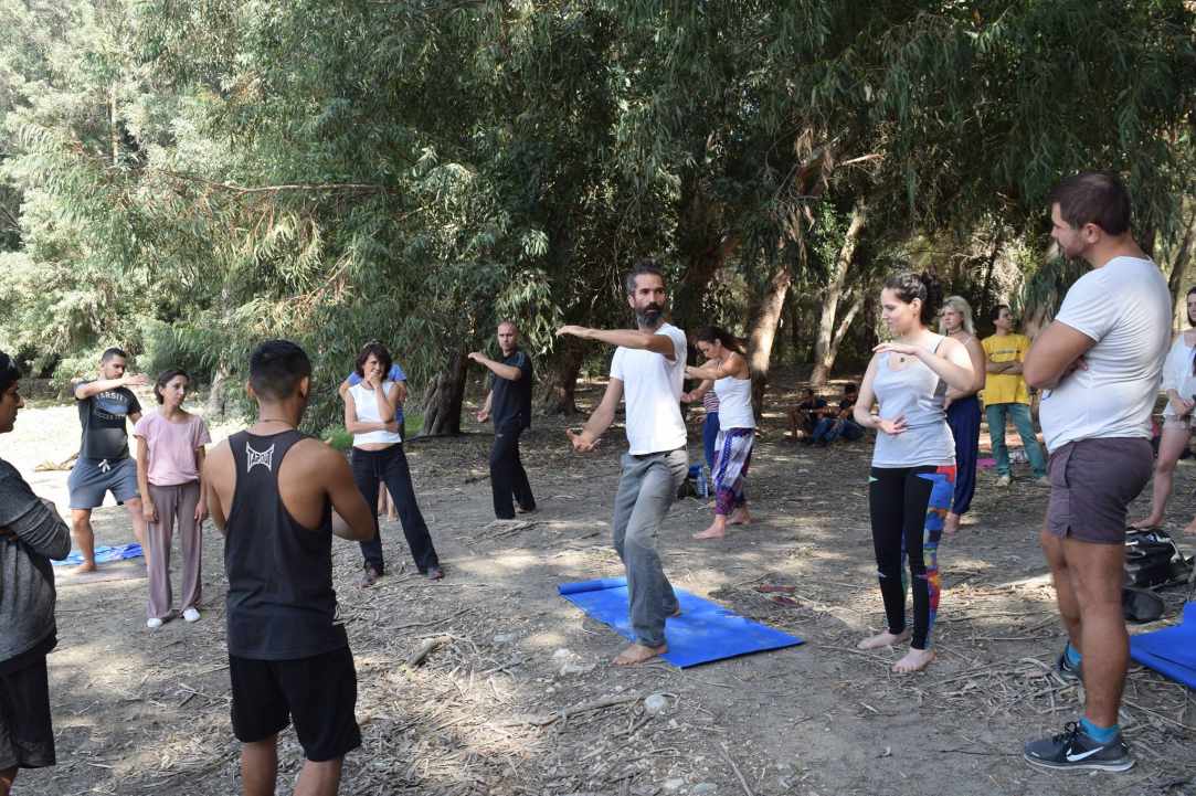 Yoga/Kung Fu and Vegetarian Picnic in the Park