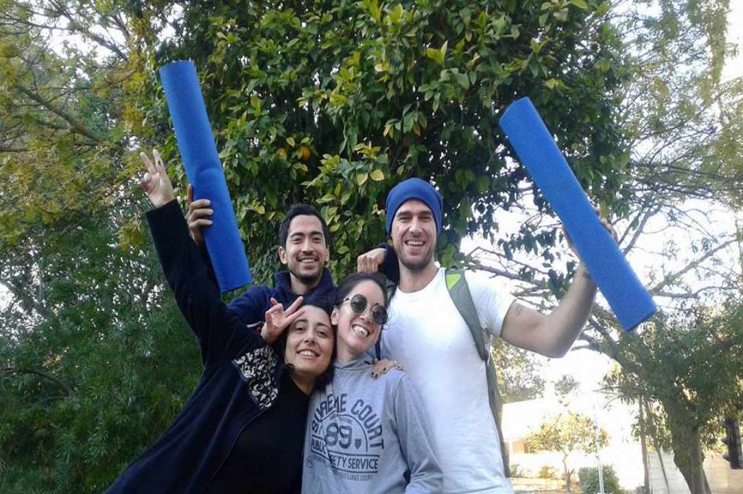 Yoga/Kung Fu and Vegetarian Picnic in the Park
