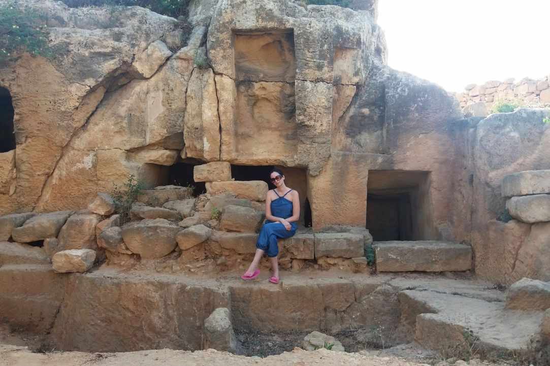 Tombs of the Kings at Kato Pafos. A "Must visit!" when you are in Cyprus