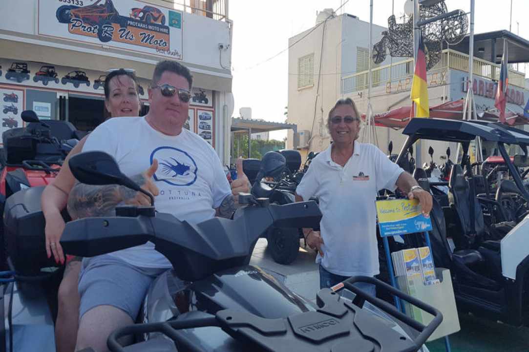 Interview with Prot R Us Moto Rentals manager in Protaras