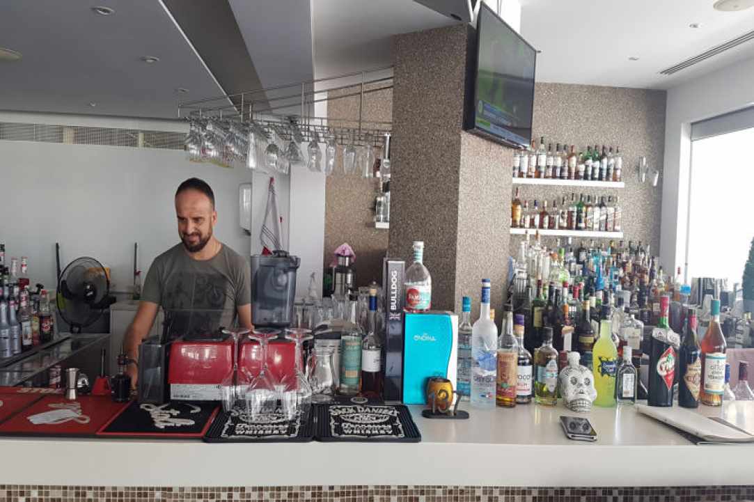 Interview with the manager of Abacus Restaurant and Lounge cafe in Ayia Napa