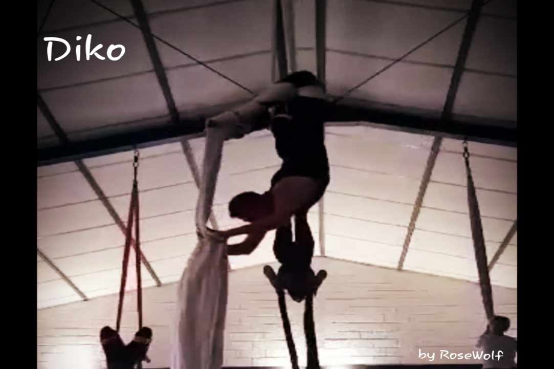Ένας εναέριος ακροβάτης στην Κύπρο