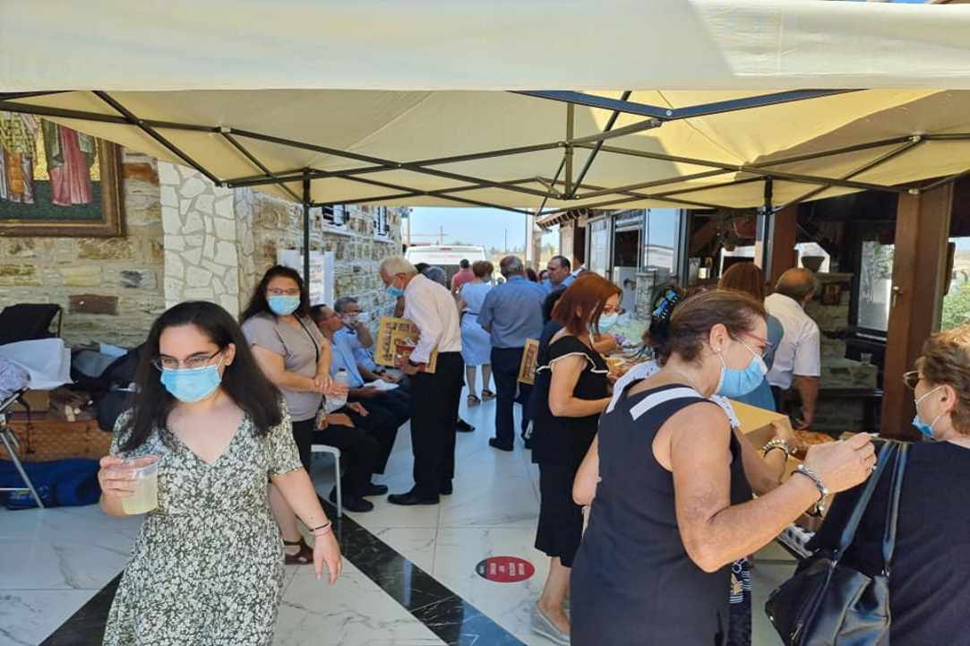 Aιμοδοσία στο Περιβόλι του Αγίου Λαζάρου