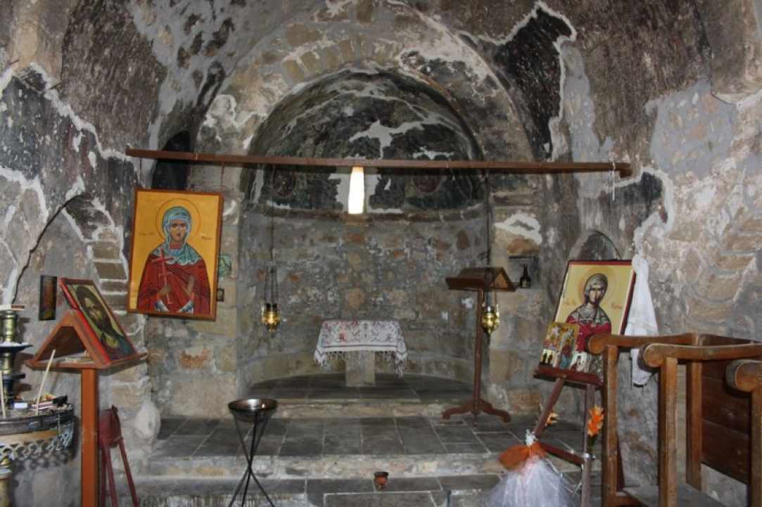 Η "Αγία Μαρίνα Μηρμυκώφ " δεσπόζει στο χωριό Μηρμυκώφου