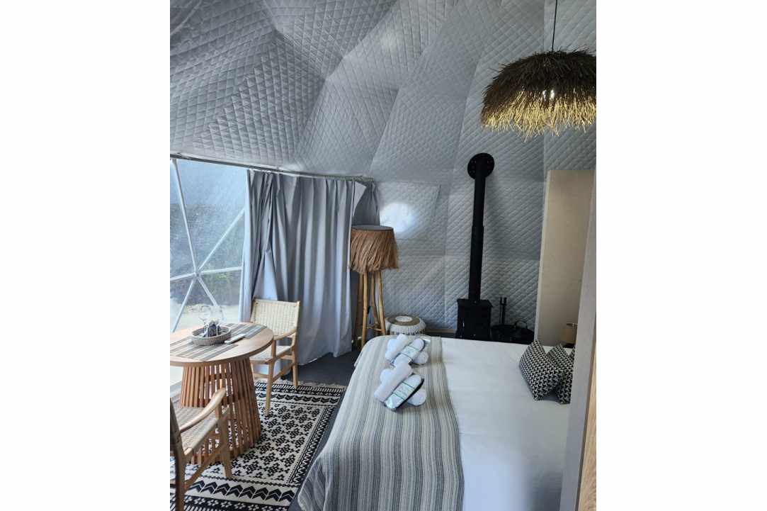 Μοναδική εμπειρία glamping στον Καλοπαναγιώτη