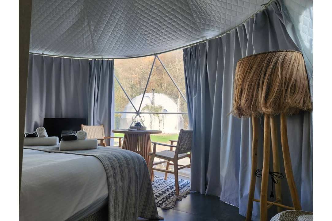 Μοναδική εμπειρία glamping στον Καλοπαναγιώτη