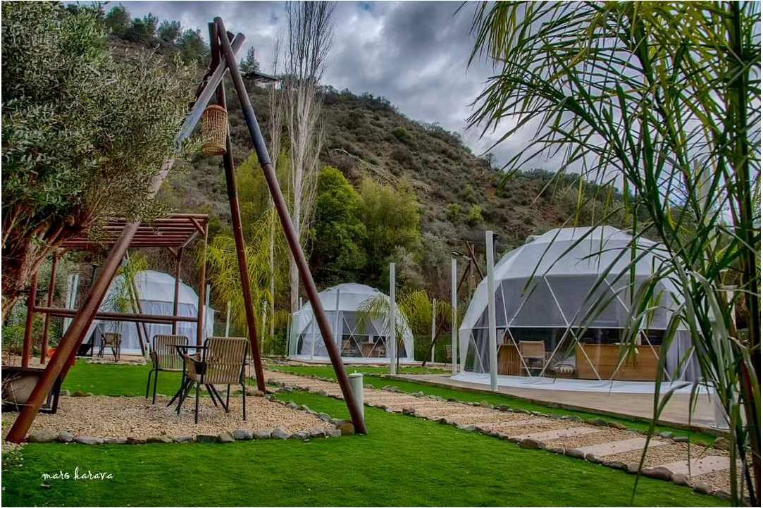 Μοναδική εμπειρία glamping στον Καλοπαναγιώτη