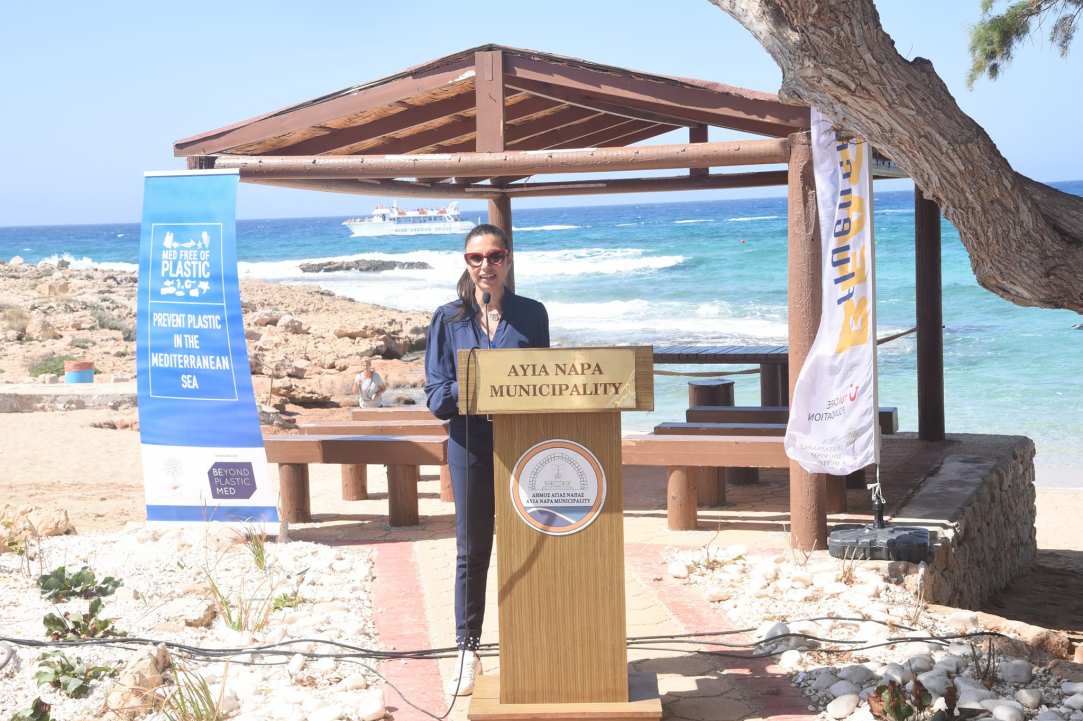 Η παραλία Αμμος του Καμπούρη είναι η πρώτη παραλία Χωρίς Πλαστικά στην Αγία Νάπα