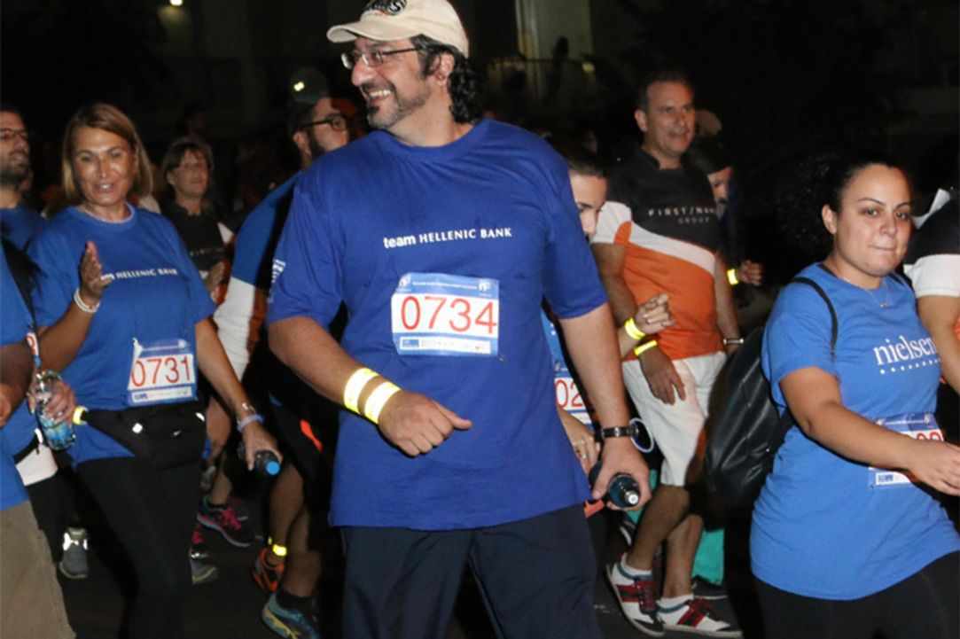 Running Under The Moon - with Hellenic Bank 