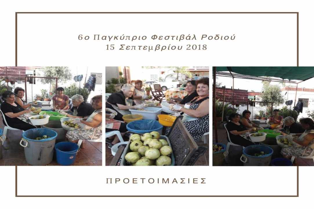 6o Παγκύπριο Φεστιβάλ Ροδιού Ορμήδειας