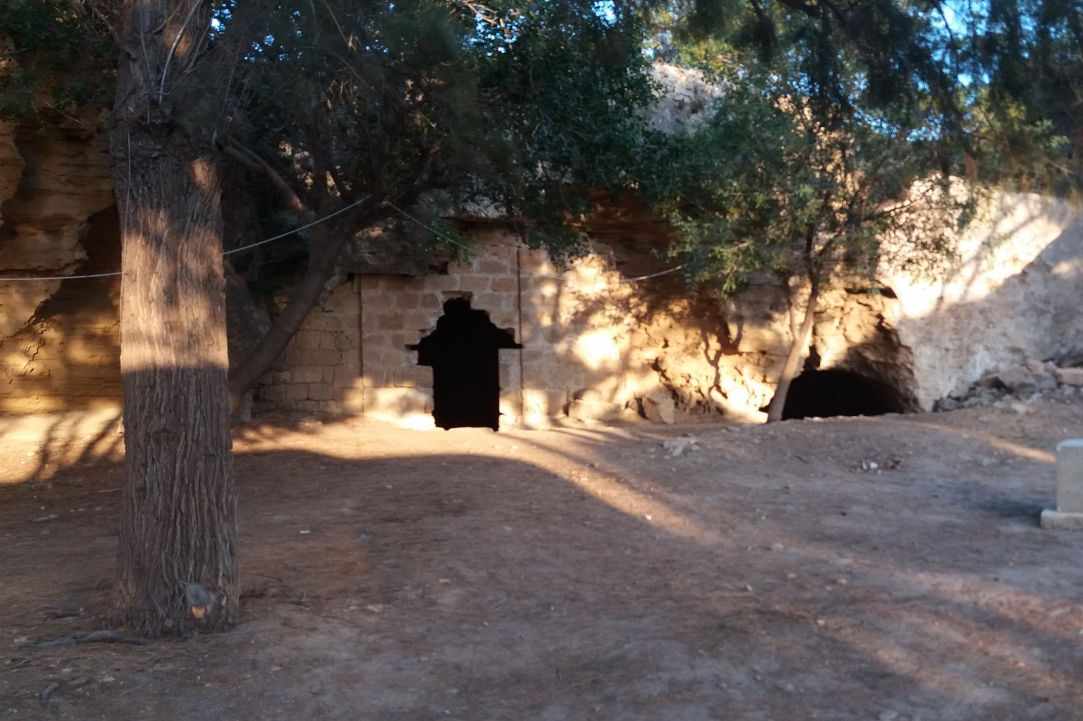 The cave of Saint Lambrianos