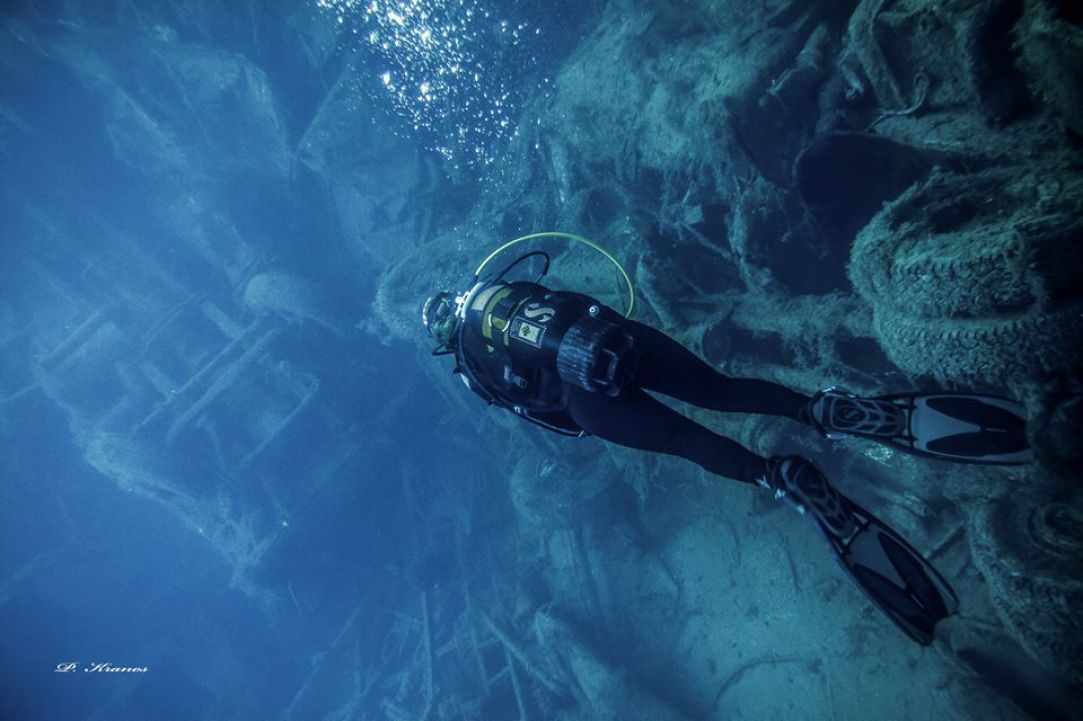 Zenobia wreck dive at Larnaka Cyprus