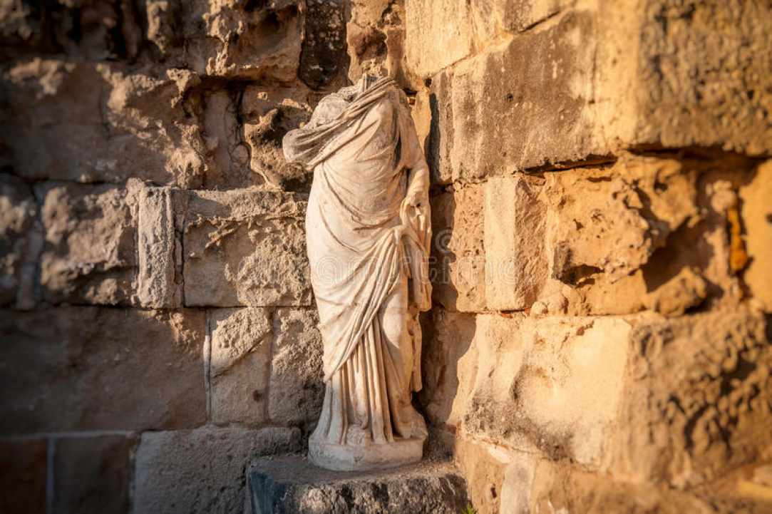 Ancient statues that were found at ancient Salamis, in the occupied side of Cyprus gallery image 4