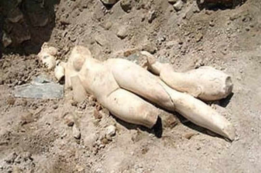 Ancient statues that were found at ancient Salamis, in the occupied side of Cyprus gallery image 1