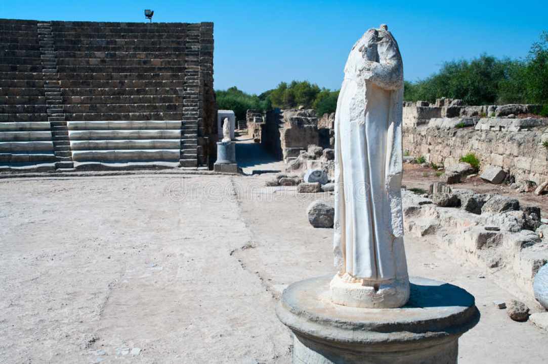 Ancient statues that were found at ancient Salamis, in the occupied side of Cyprus gallery image 5