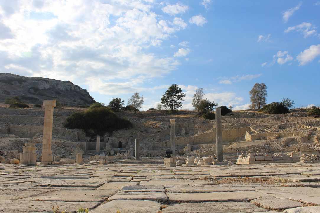 The archaeological site of Amathus