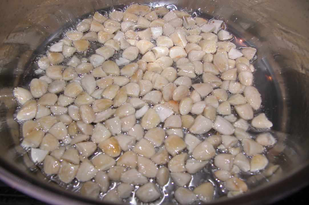 Traditional Halouvas (Halvas) in the pot