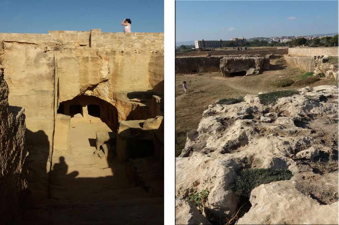 Tombs of the Kings at Kato Pafos. A "Must visit!" when you are in Cyprus