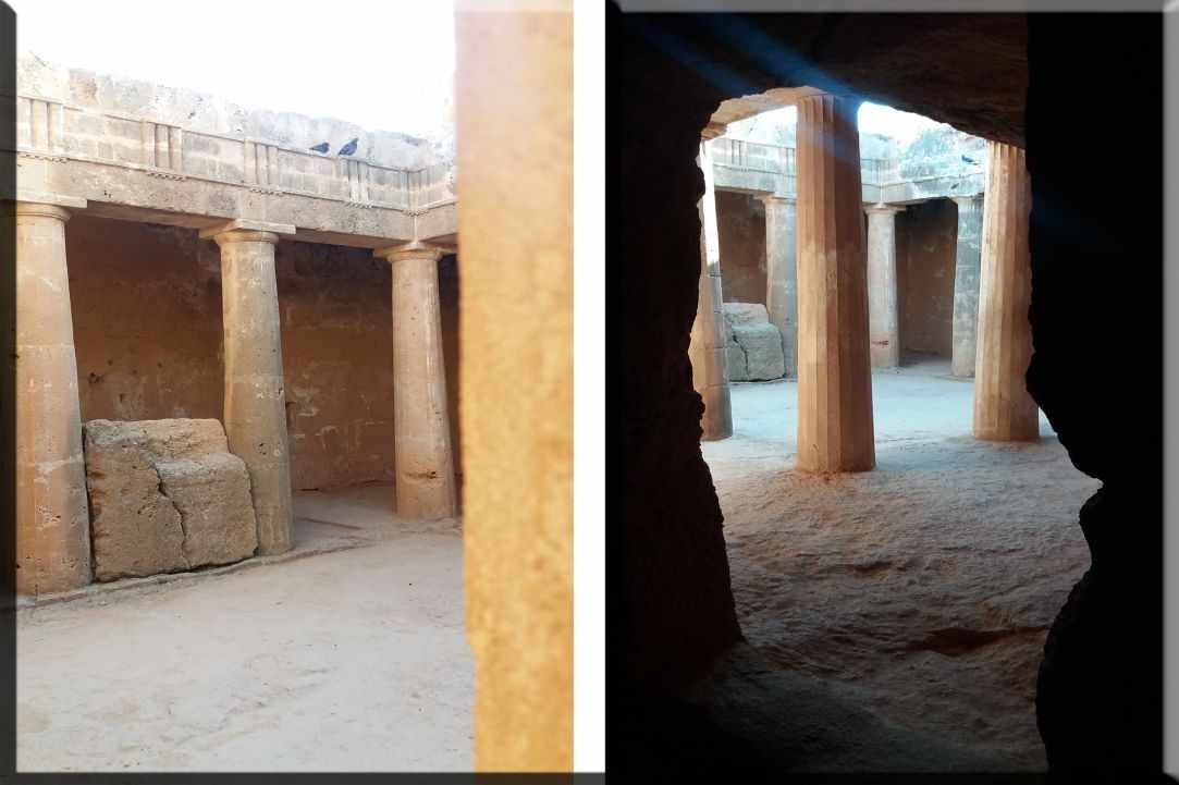 Tombs of the Kings at Kato Pafos. A "Must visit!" when you are in Cyprus