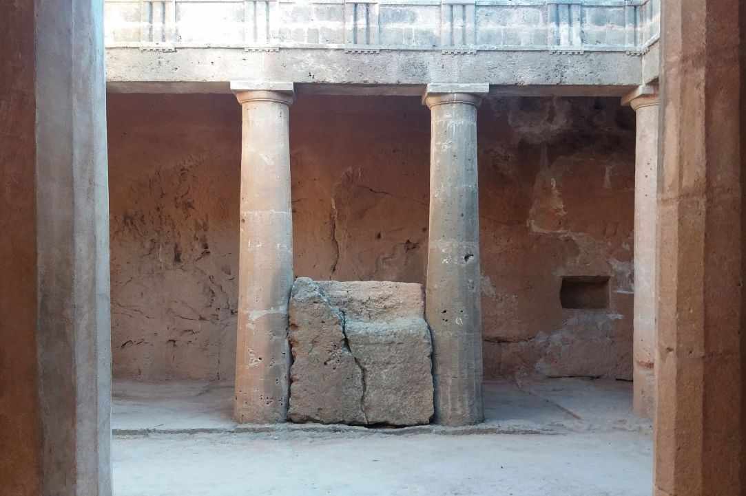 Tombs of the Kings at Kato Pafos. A "Must visit!" when you are in Cyprus