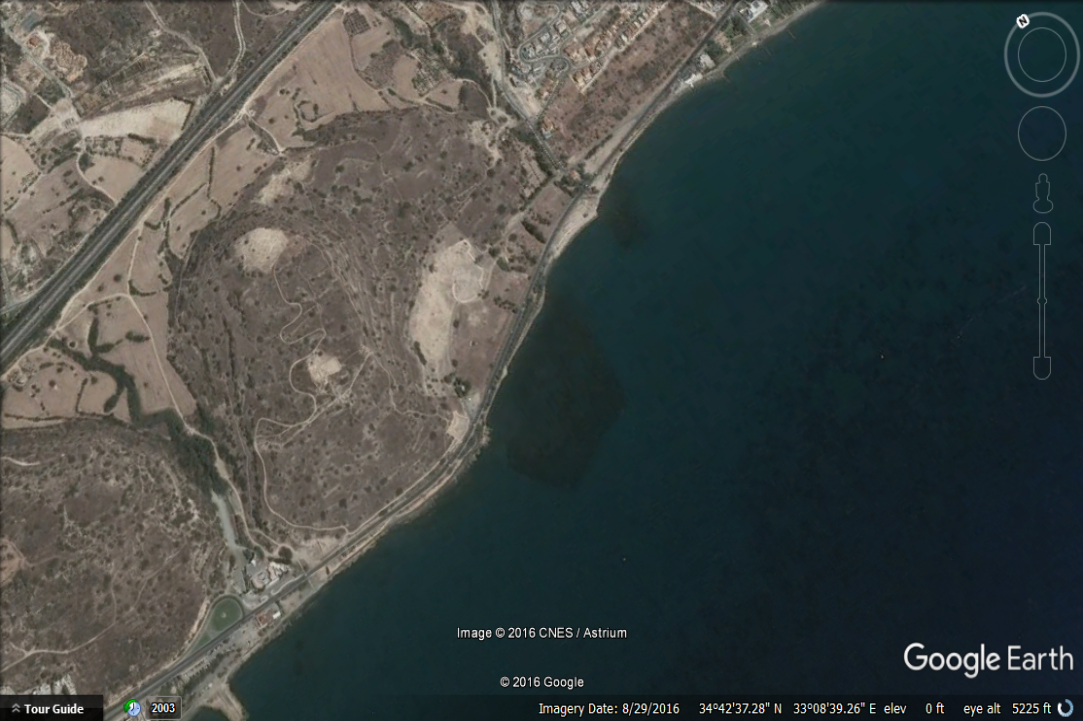 Cyprus from Google earth 