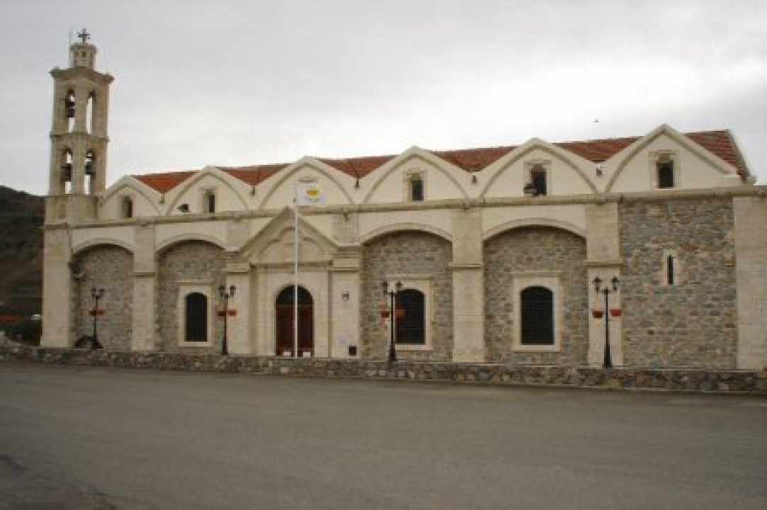 Ο νέος Ιερός Ναός της Παναγίας Ιαματικής - Αρακαπάς Λεμεσού 