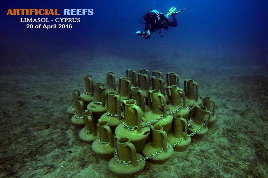 Dive site  at Cyprus