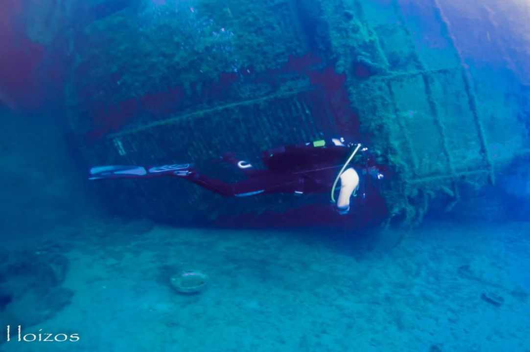 Zenobia wreck dive at Larnaka Cyprus