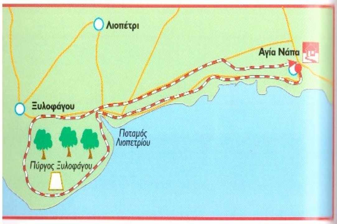 Bicycle routes - Limassol, Larnaka & Red Soil Villages