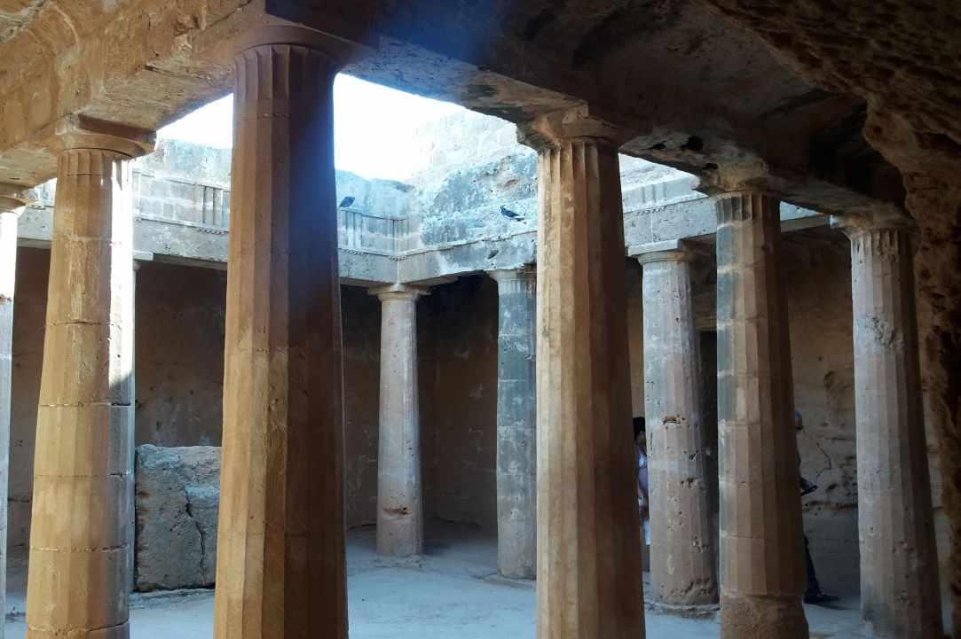 Tombs of the Kings at Kato Pafos. A "Must visit!" when you are in Cyprus