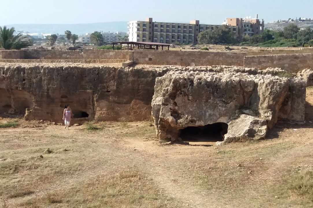 Tombs of the Kings at Kato Pafos. A "Must visit!" when you are in Cyprus