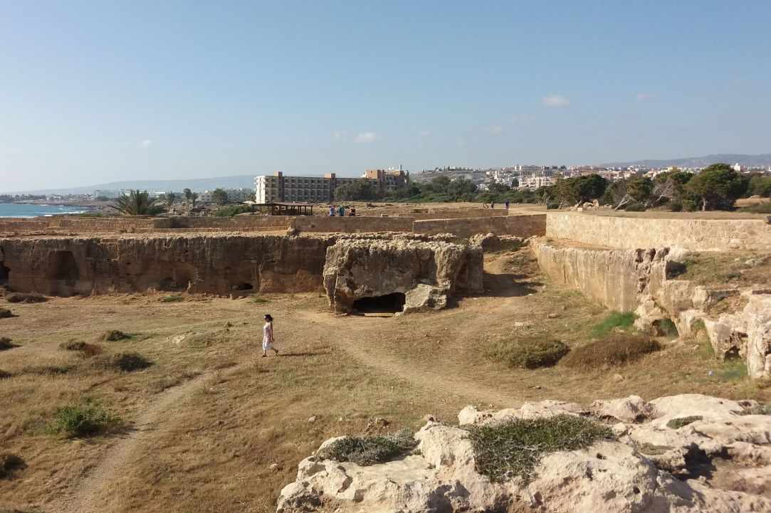 Tombs of the Kings at Kato Pafos. A "Must visit!" when you are in Cyprus