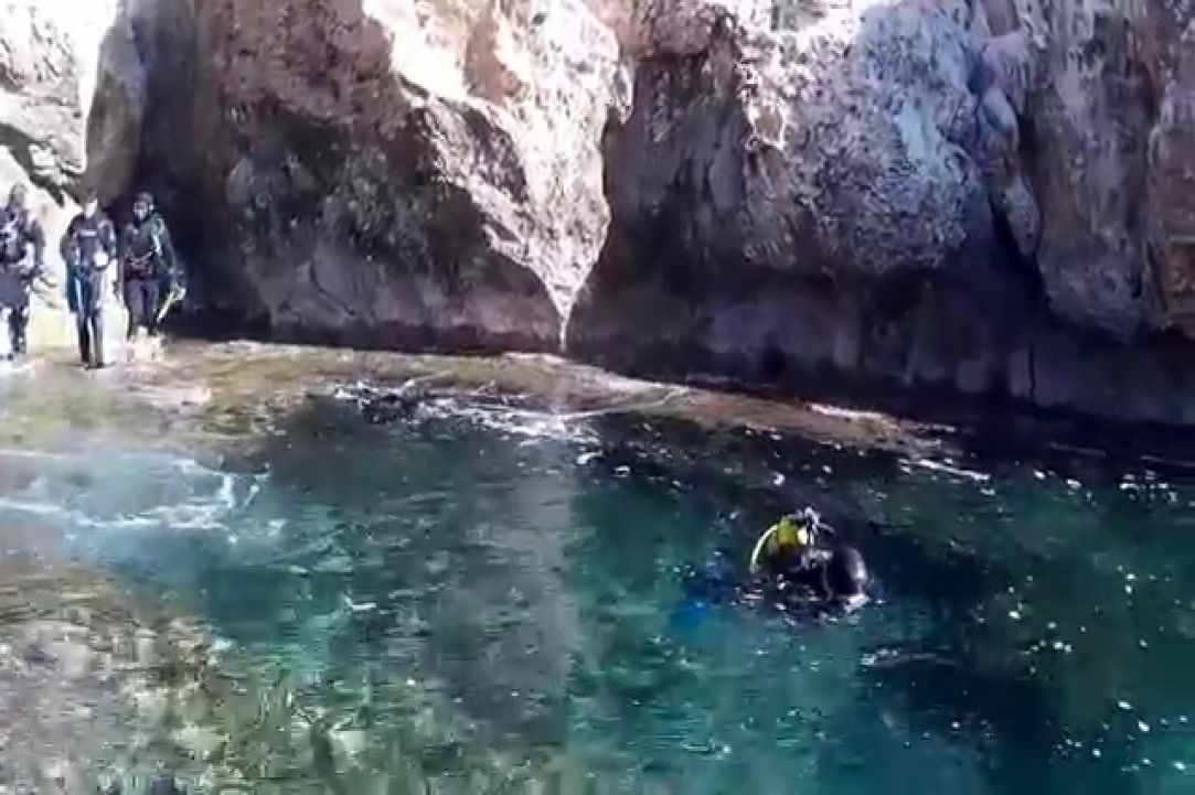 Dive site  at Cyprus