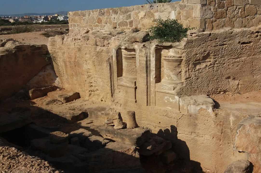 Tombs of the Kings at Kato Pafos. A "Must visit!" when you are in Cyprus