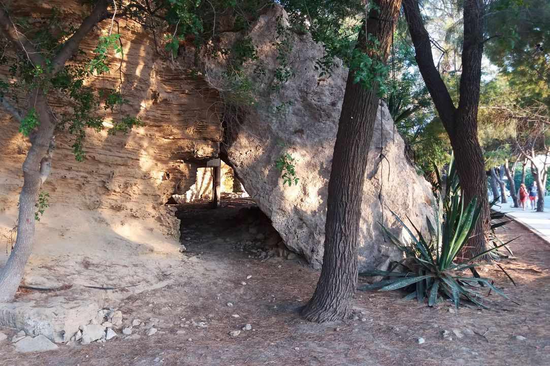 The cave of Saint Lambrianos