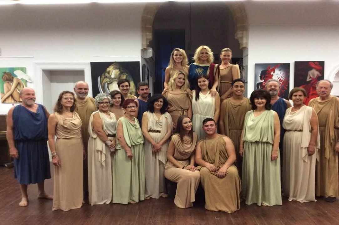 Cyprus performance of Orpheus & Euridice