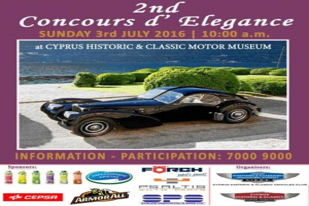 Second  "Concours d'Elegance" contest in Cyprus
