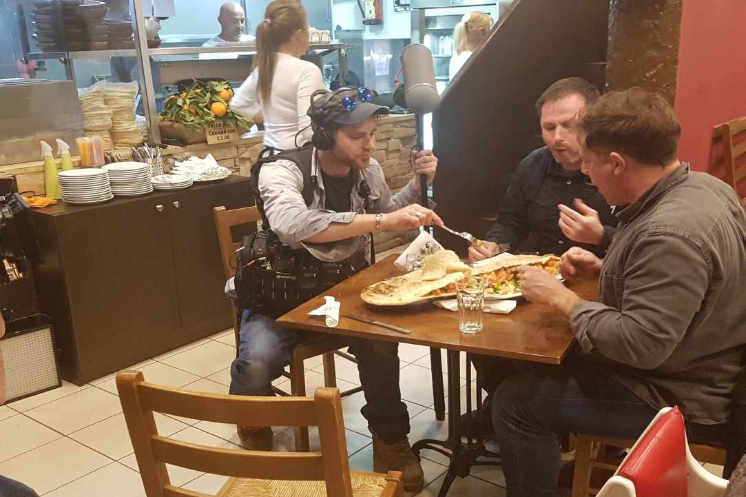 Takis Kebab House in Larnaka was chosen to be filmed...