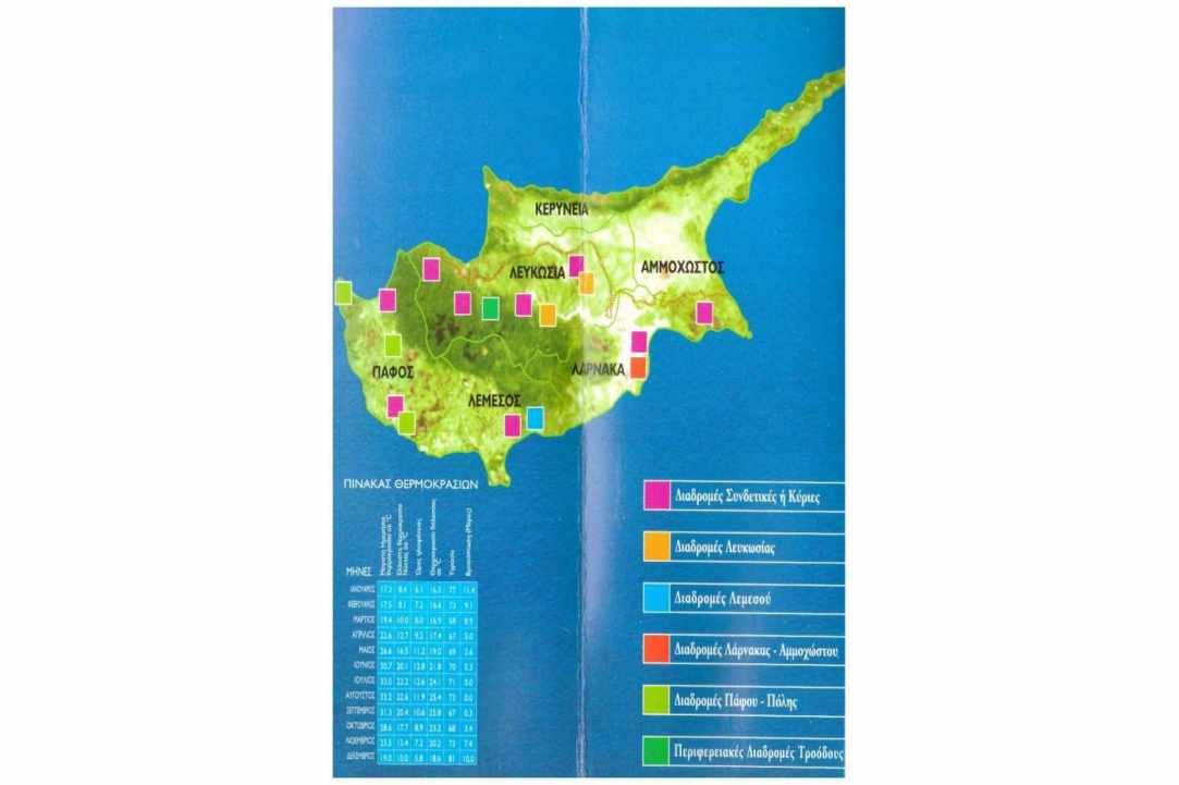 Bicycle routes of Cyprus