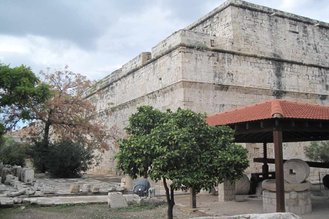 The medieval castle in Limassol
